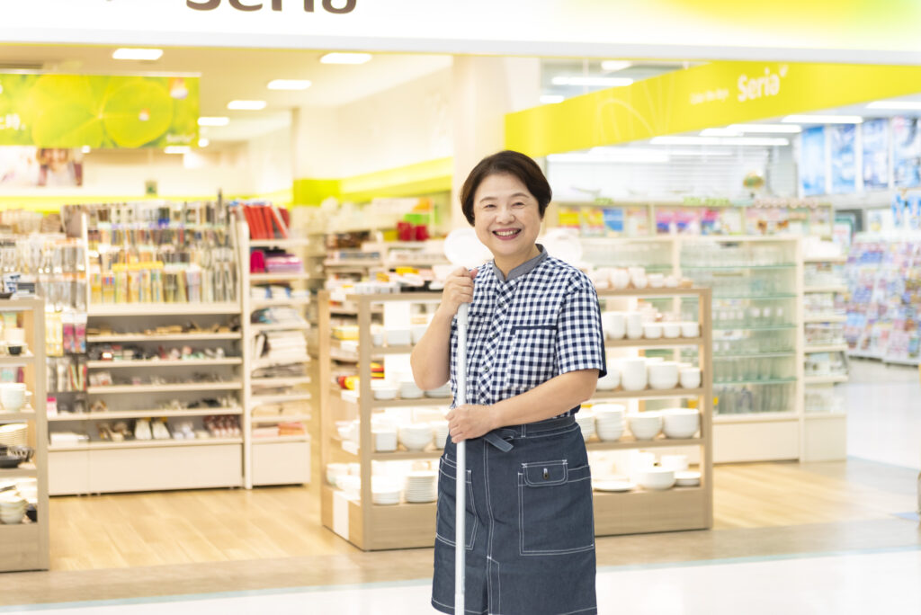 ■開店前清掃（アルビス森田店）